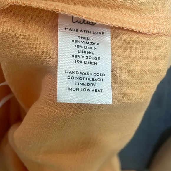 Lulus Orange Dress - Picture 6 of 14